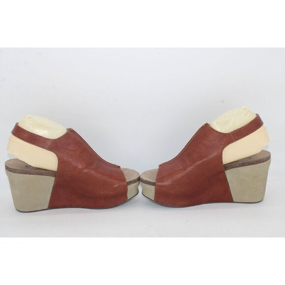 OTBT Jaunt Wedge Sandals-Mocha-Size 10 - Picture 1 of 11